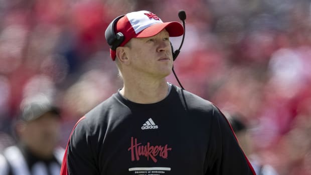 Scott Frost 2022 spring game Nebraska football